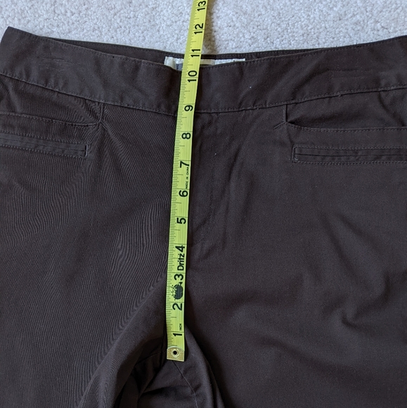 Dockers dark brown Capri pants size 6 - Picture 3 of 5